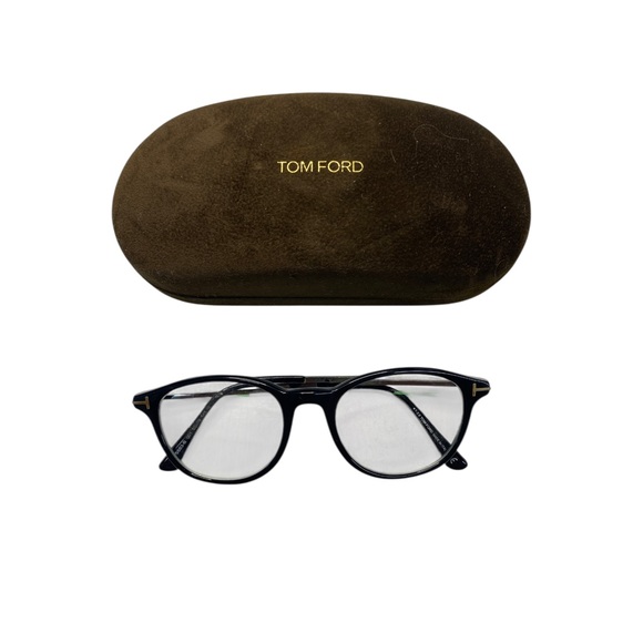 Tom Ford Other - Tom Ford Classic Black Glasses with Case